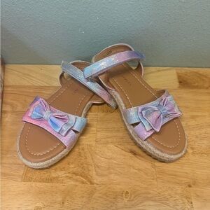 Laura Ashley Lilac‎ Girl's Espadrille Sandals